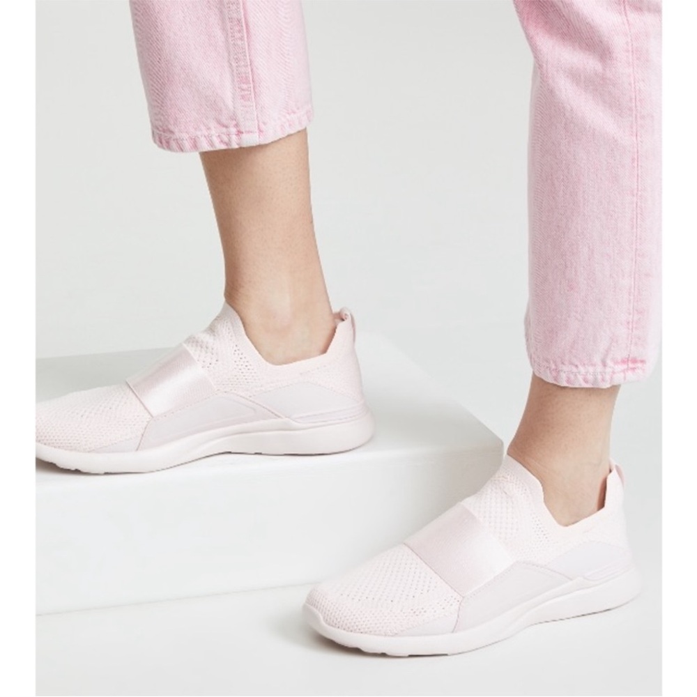 APL Women's Light Pink Slip-On Sneakers